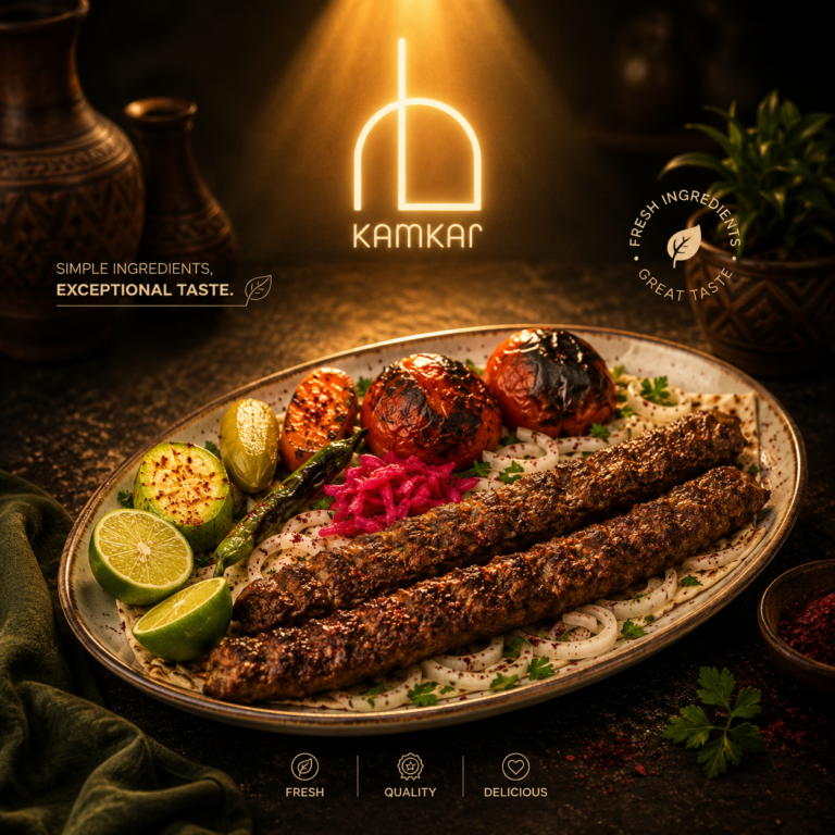 خوراک کوبیده دو سیخ